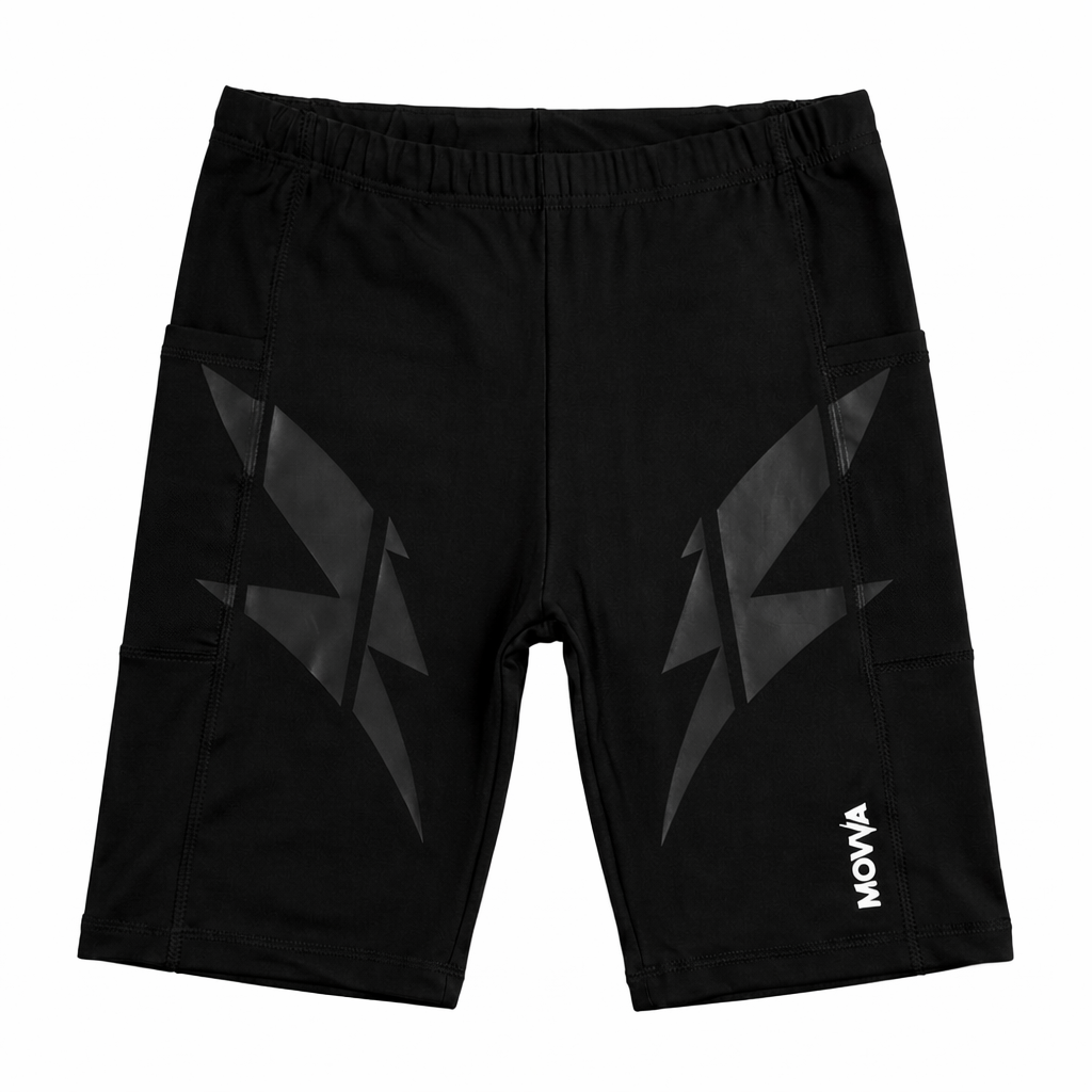 SHORT COMPRESSÃO MOVVA CORE - NIGHT VOLTAGE ALL BLACK – Movva Zone