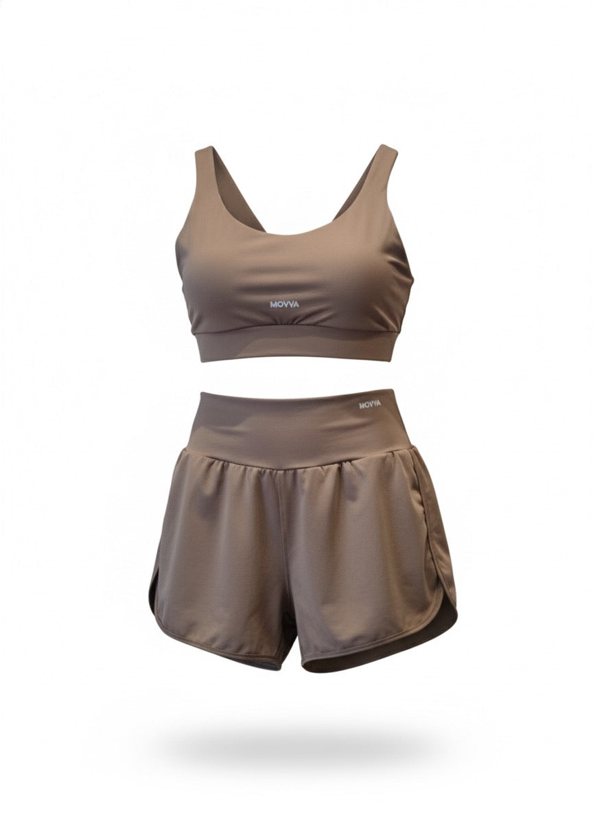 CONJUNTO TOP E SHORT DUPLO