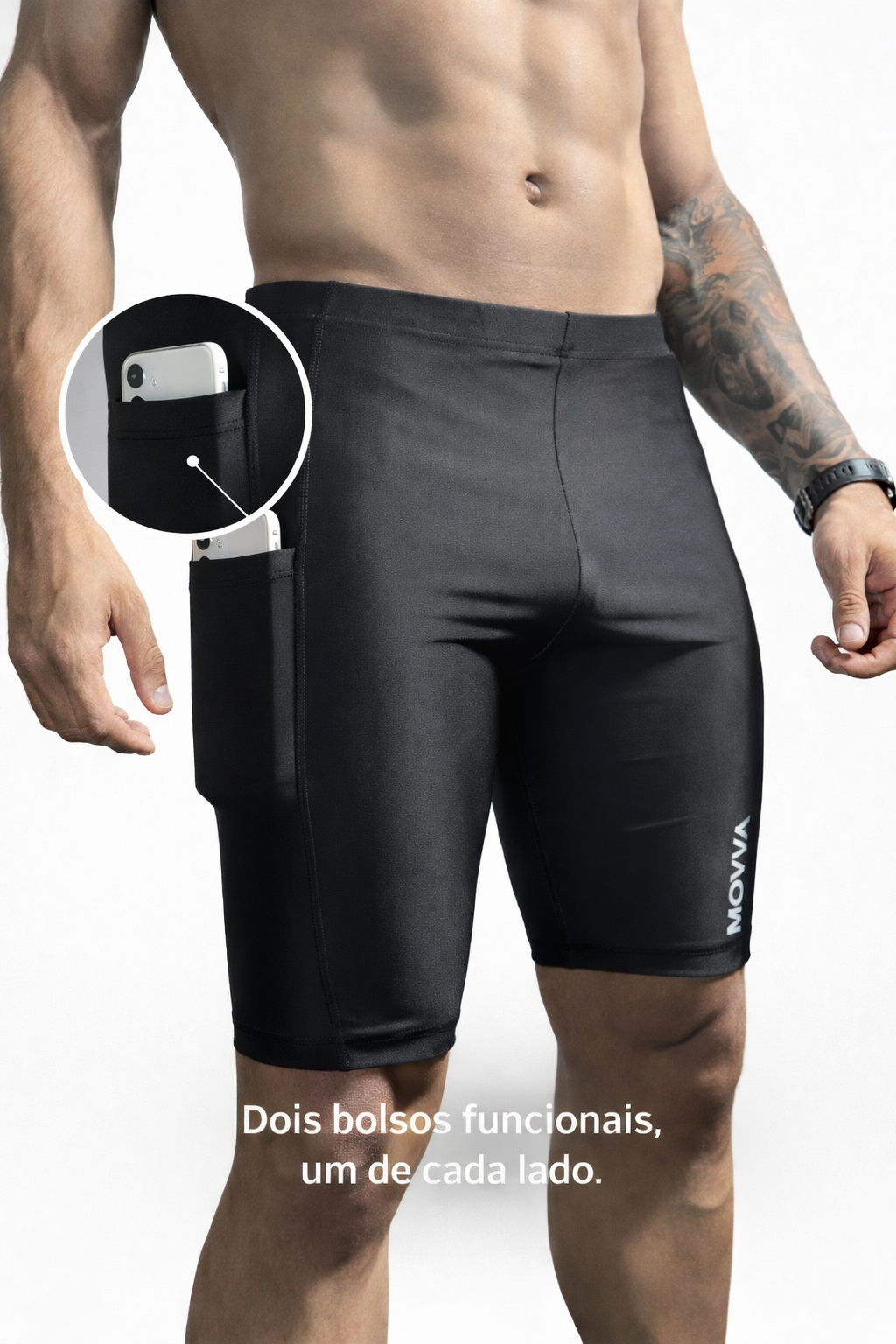 SHORT COMPRESSÃO MOVVA CORE - MINIMAL