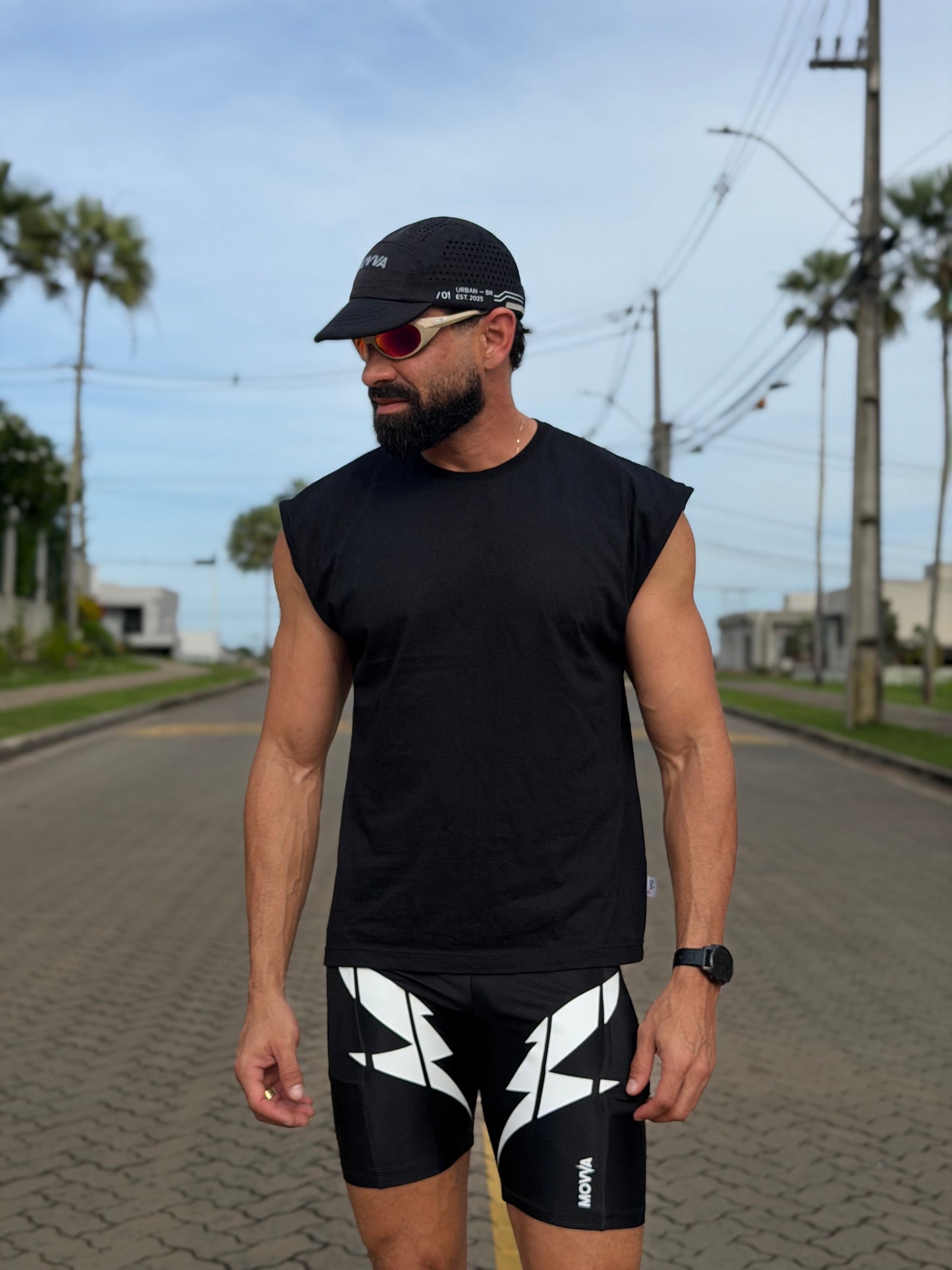 BONÉ MOVVA AIR FLOW FIVE PANEL