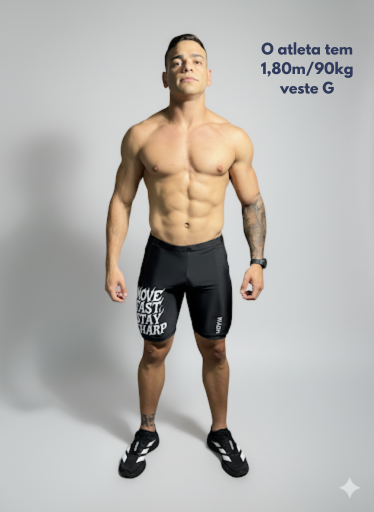 KIT 2 BERMUDAS - 01 COMPRESSÃO + 01 DUPLO MOVVA