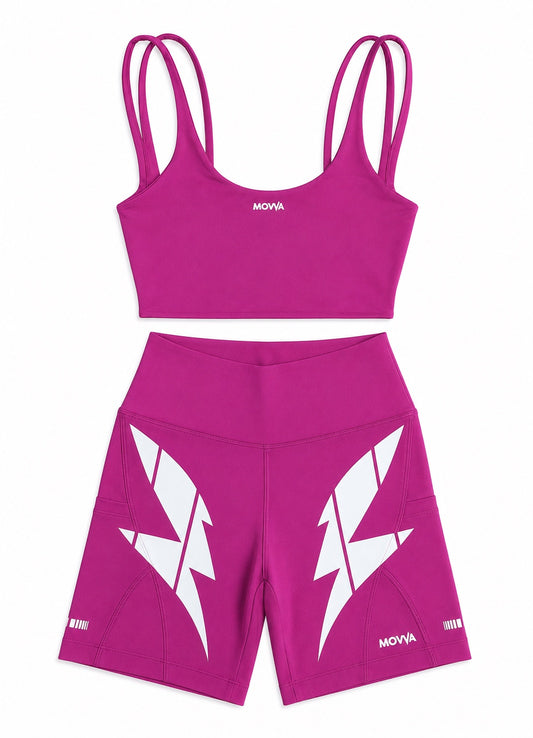 CONJUNTO MOVVA NIGHT VOLTAGE FEMININO POLIAMIDA