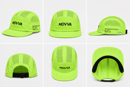 BONÉ MOVVA AIR FLOW FIVE PANEL - VERDE LIMÃO