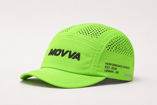 BONÉ MOVVA AIR FLOW FIVE PANEL - VERDE LIMÃO