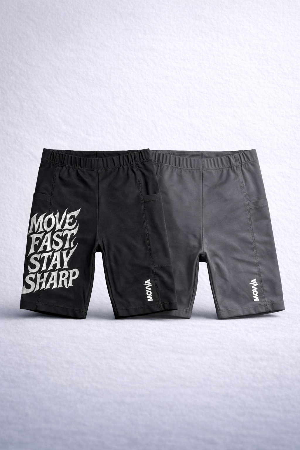KIT 2 BERMUDAS COMPRESSÃO - 01 MOVE FAST + 01 MINIMAL
