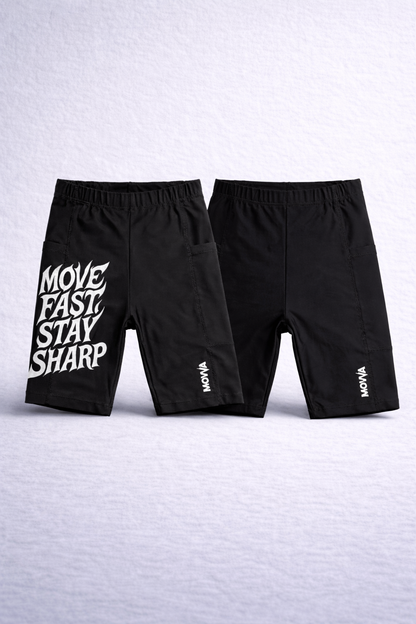 KIT 2 BERMUDAS COMPRESSÃO - 01 MOVE FAST + 01 MINIMAL