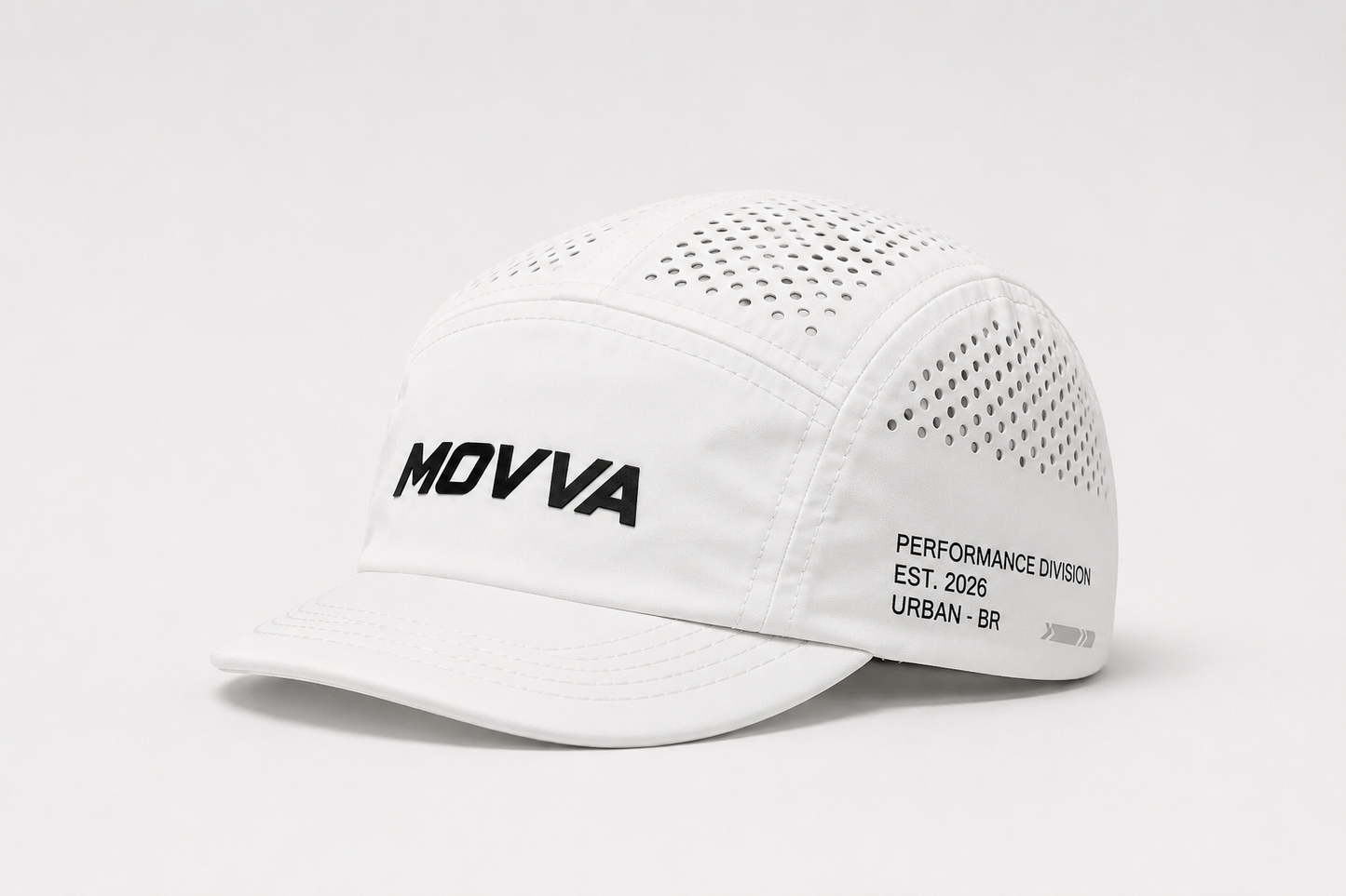 BONÉ MOVVA AIR FLOW FIVE PANEL - BRANCO