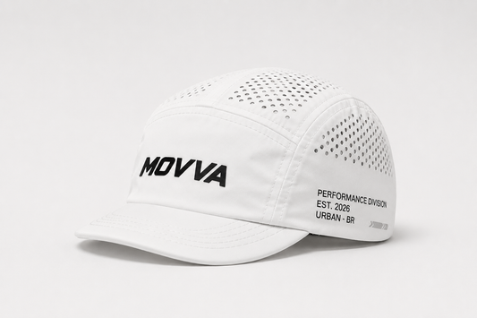 BONÉ MOVVA AIR FLOW FIVE PANEL - BRANCO