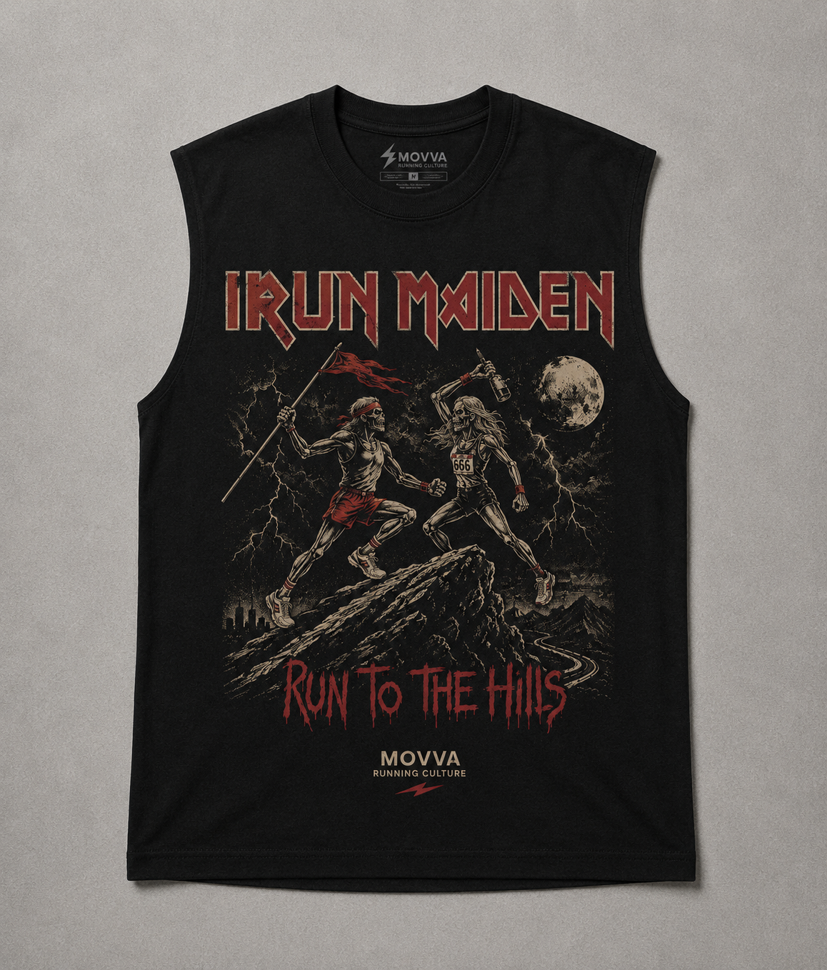REGATA MOVVA ROCKERS - IRUN MAIDEN (RUN TO THE HILLS)