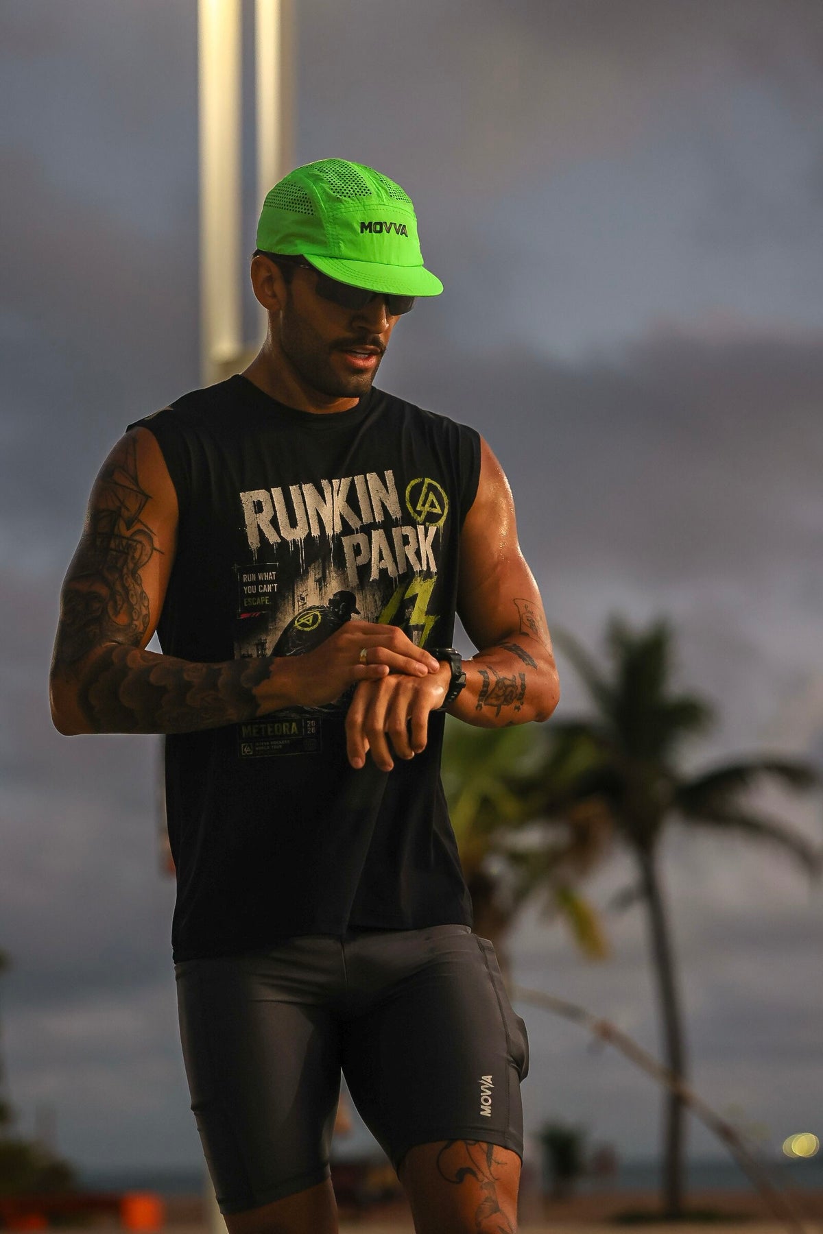 BONÉ MOVVA AIR FLOW FIVE PANEL - VERDE LIMÃO