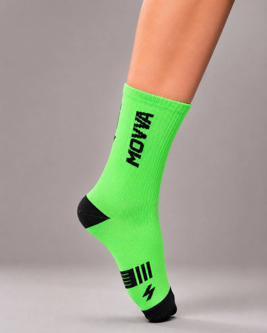 MEIA MOVVA PERFORMANCE (VERDE/PRETO)