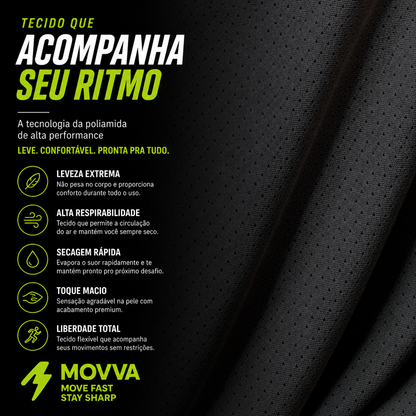 CAMISETA MOVVA POLIAMIDA PERFORMANCE