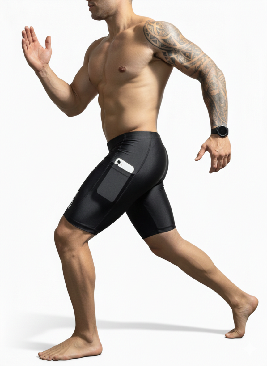 KIT - 03 SHORTS DE COMPRESSÃO MOVVA CORE MINIMAL