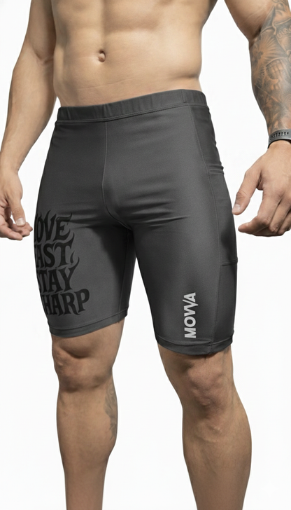 SHORT COMPRESSÃO MOVVA CORE - MOVE FAST EDITION