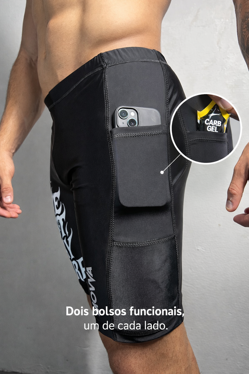 SHORT COMPRESSÃO MOVVA CORE - MOVE FAST EDITION