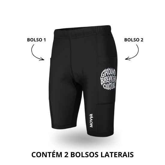 SHORT COMPRESSÃO MOVVA CORE - GROUNDBREAKERS