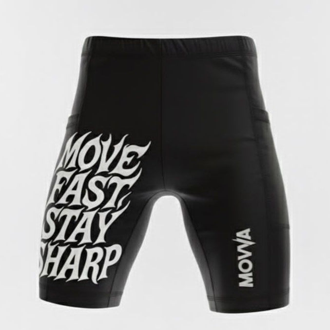 KIT 2 BERMUDAS - 01 COMPRESSÃO + 01 DUPLO MOVVA