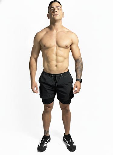 KIT 2 BERMUDAS - 01 COMPRESSÃO + 01 DUPLO MOVVA