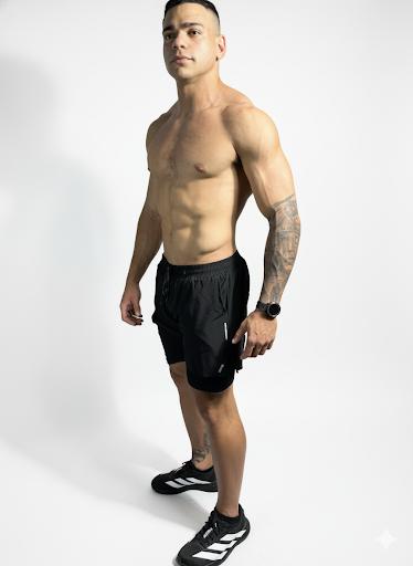 KIT 2 BERMUDAS - 01 COMPRESSÃO + 01 DUPLO MOVVA