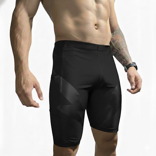 SHORT COMPRESSÃO MOVVA CORE - NIGHT VOLTAGE ALL BLACK – Movva Zone