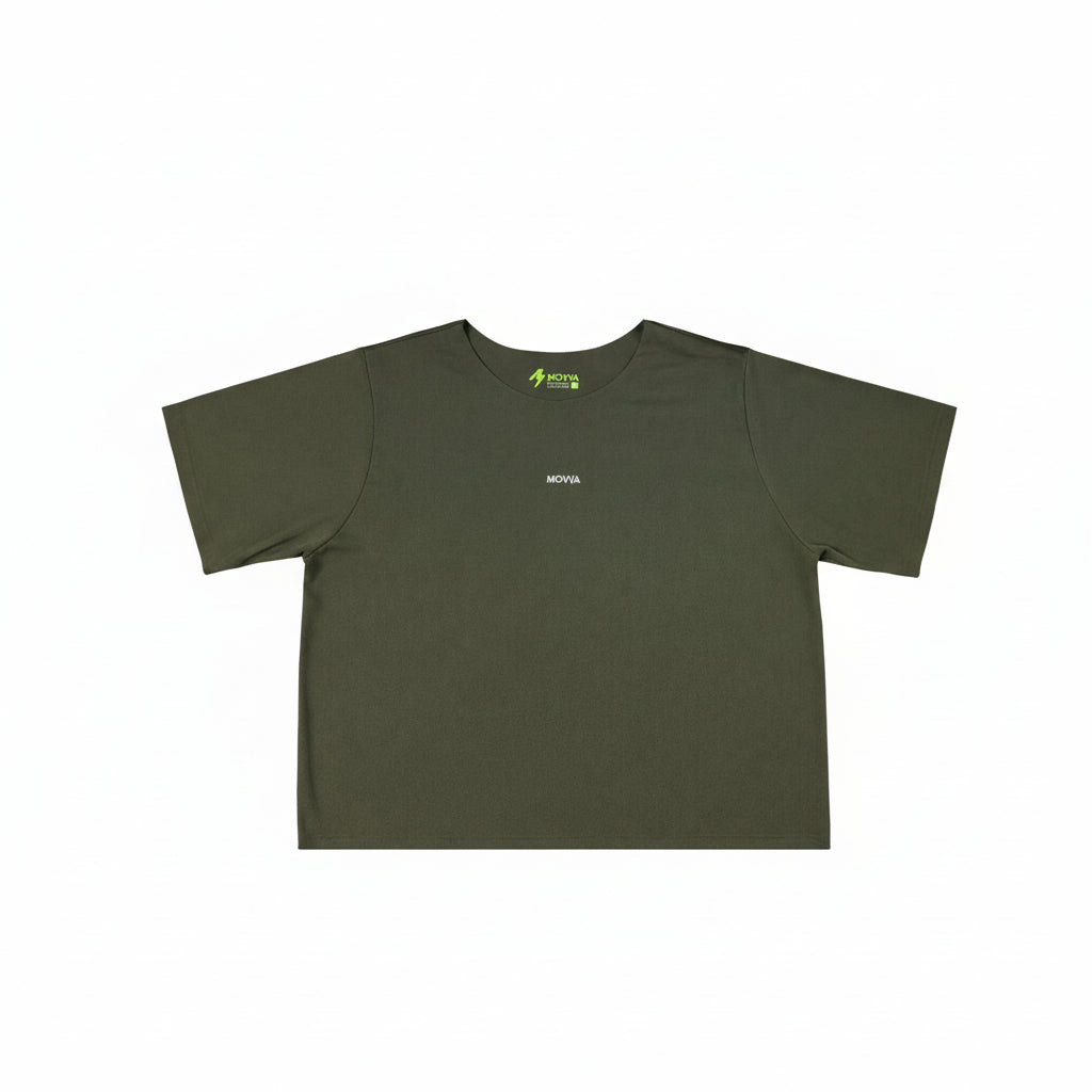 CAMISETA CROPPED FEMININA POLIAMIDA