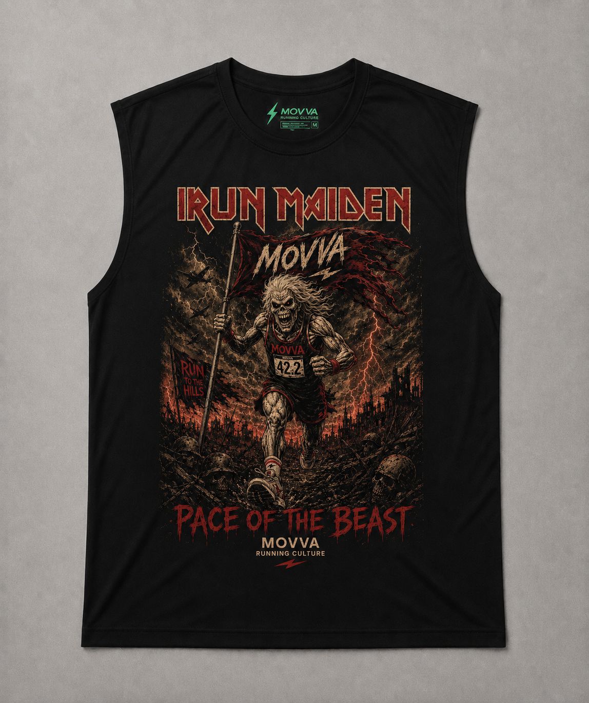 REGATA MOVVA ROCKERS - IRUN MAIDEN (PACE OF THE BEAST)