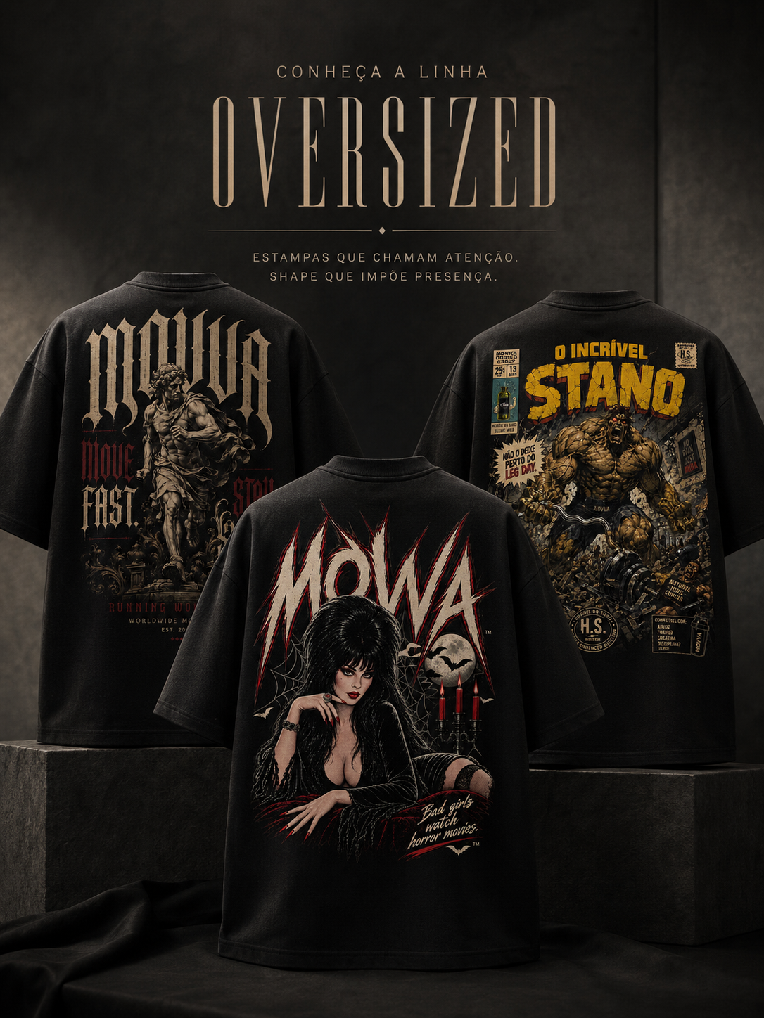 Linha OVERSIZED MOVVA