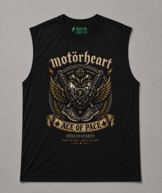 Regata Movva Rockers Motorheart - Preta