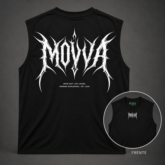 REGATA MOVVA ROCKERS - BLACK PACE - Preta (foto 1)