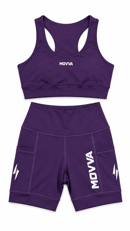MOVVA ULTRA Feminino Roxo - flatlay