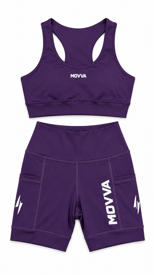 MOVVA ULTRA Feminino Roxo - flatlay