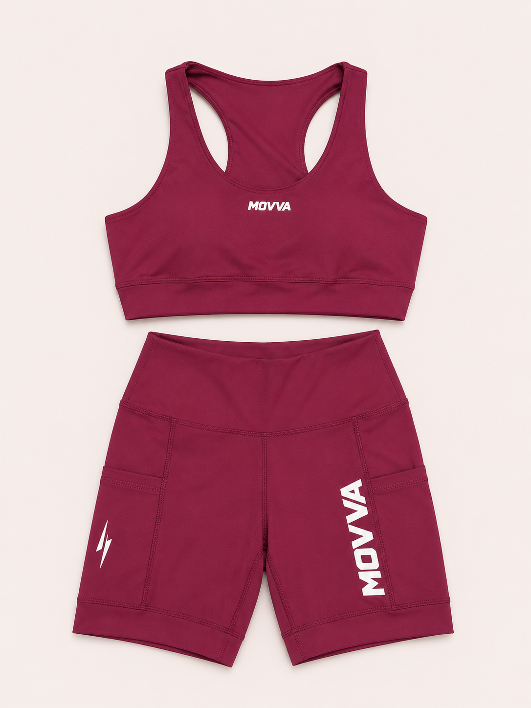 MOVVA ULTRA Feminino Vinho - flatlay