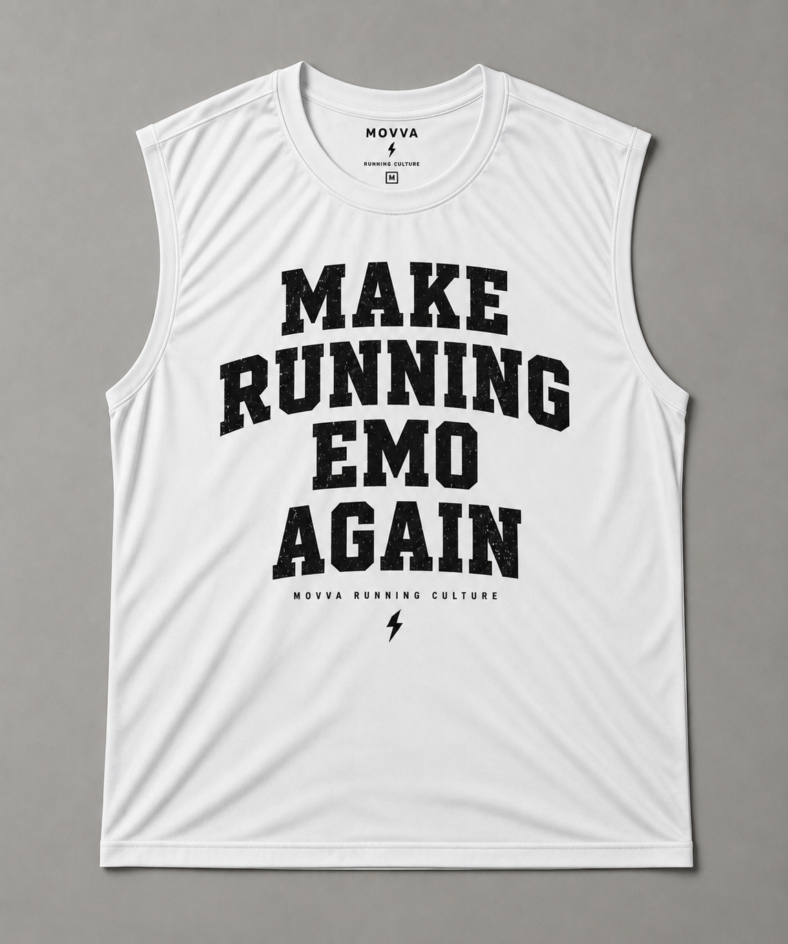 MAKE RUNNING EMO AGAIN Branco