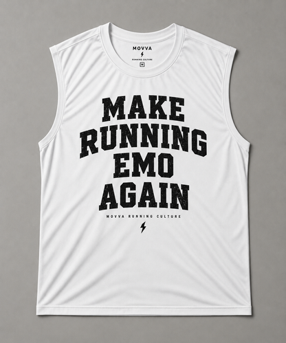 MAKE RUNNING EMO AGAIN Branco