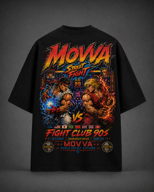ARCADE FIGHTER - costas