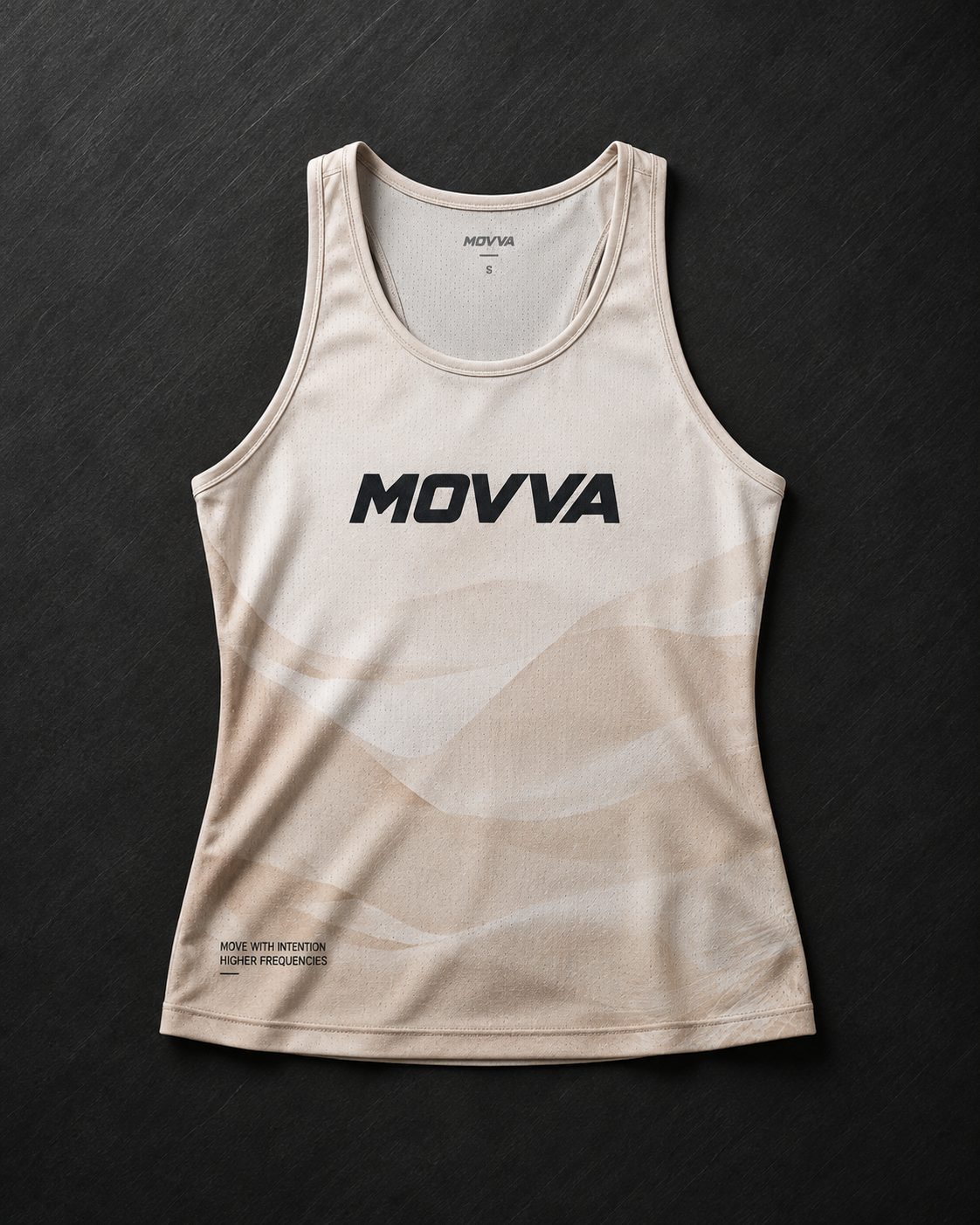 Regata MOVVA FREQUENCY Dune (Feminino) - capa, peça aberta