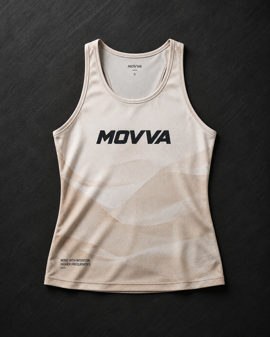 Regata MOVVA FREQUENCY Dune (Feminino) - capa, peça aberta