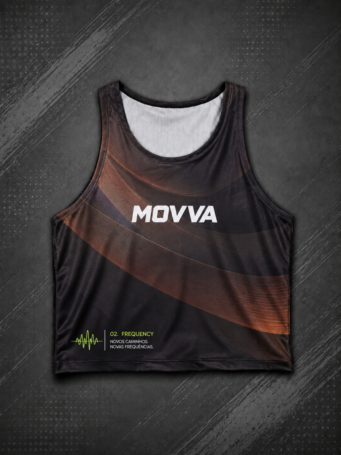 Regata MOVVA Frequency Eclipse feminina - frente