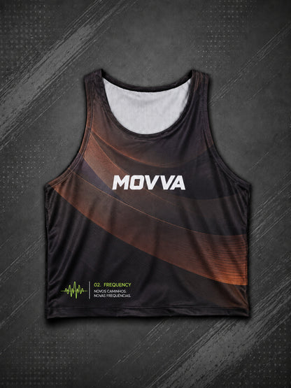 Regata MOVVA Frequency Eclipse feminina - frente