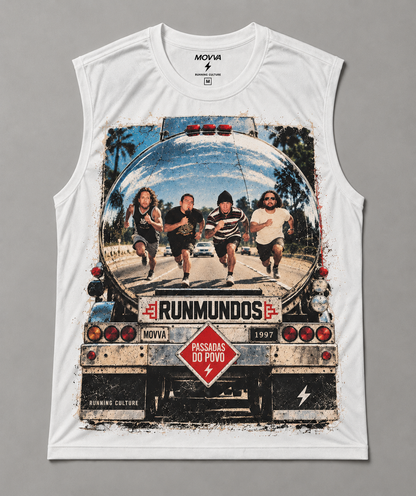 REGATA MOVVA ROCKERS - RUNMUNDOS - Branco